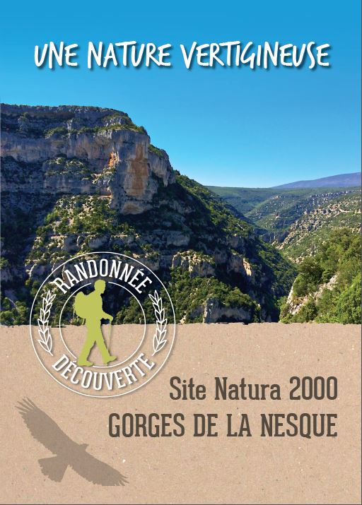 Plaquette du site Natura 2000 des Gorges de la Nesque